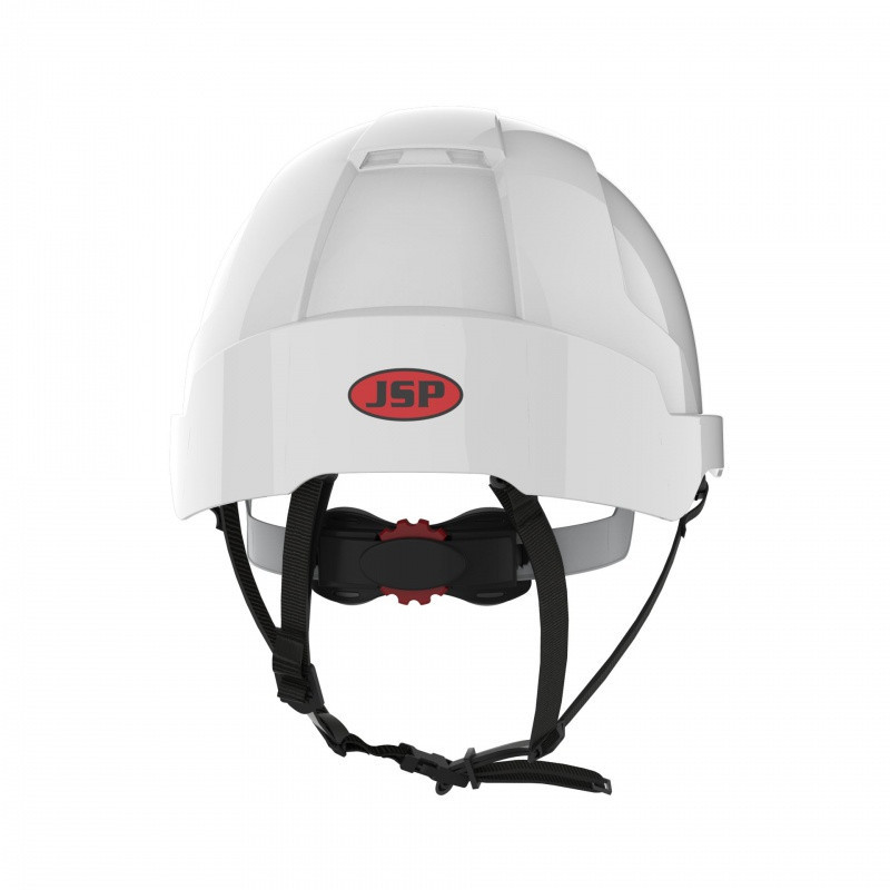 Hełm ochronny EVOLite® Linesman, regulacja na pokrętło, niewentylowany, biały