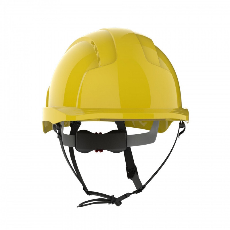 Hełm ochronny EVOLite® Linesman, regulacja na pokrętło, niewentylowany, żółty