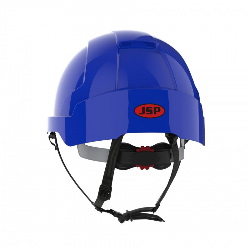 Hełm ochronny EVOLite® Linesman, regulacja na pokrętło, niewentylowany, niebieski