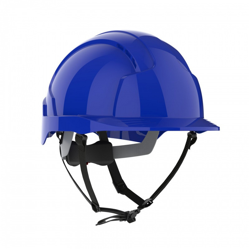 Hełm ochronny EVOLite® Linesman, regulacja na pokrętło, niewentylowany, niebieski