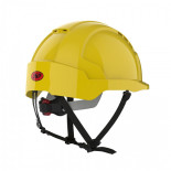 Hełm ochronny EVOLite® Linesman, regulacja na pokrętło, wentylowany, żółty