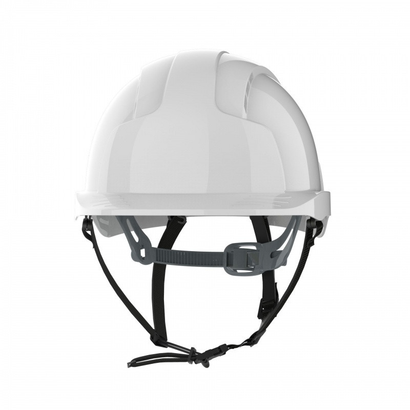 Hełm ochronny EVOLite® Linesman, pasek przesuwny, wentylowany, biały