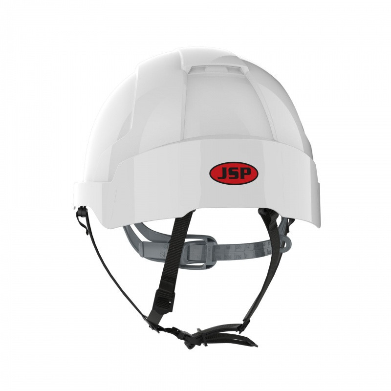 Hełm ochronny EVOLite® Linesman, pasek przesuwny, wentylowany, biały