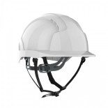 Hełm ochronny EVOLite® Linesman, pasek przesuwny, wentylowany, biały