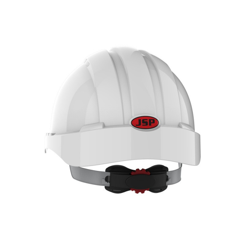 Hełm ochronny EVO®3, regulacja na pokrętło, wentylowany, biały