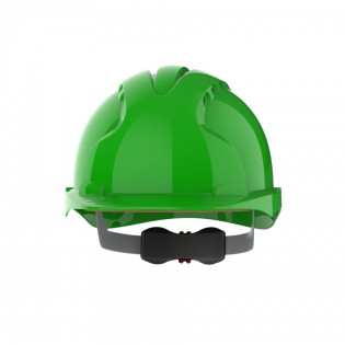 Hełm ochronny EVO®3, regulacja na pokrętło, wentylowany, zielony