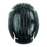 Lekka czapka ochronna HardCap Aerolite®, 2,5cm daszek, biała