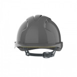 Hełm ochronny EVO®2, pasek przesuwny, wentylowany, szary