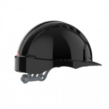 Hełm ochronny EVO®2, pasek przesuwny, wentylowany, czarny