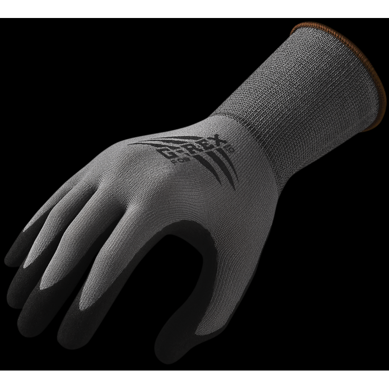 Rękawice F 09 G-Rex, montażowe, rozm. 8, szare