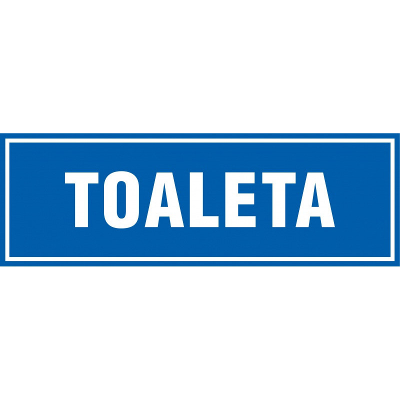 Znak TDC, Toaleta