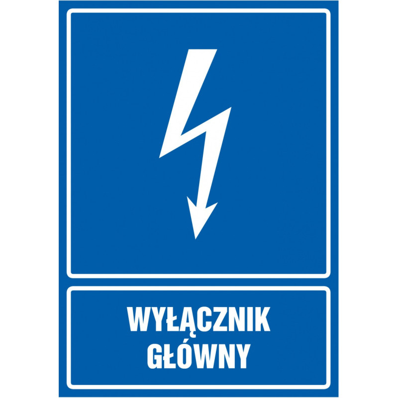 Znak TDC, Wyłącznik główny