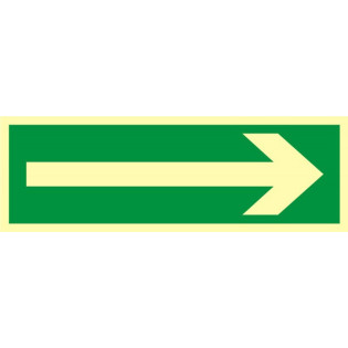 Znak TDC, Kierunek drogi ewakuacyjnej