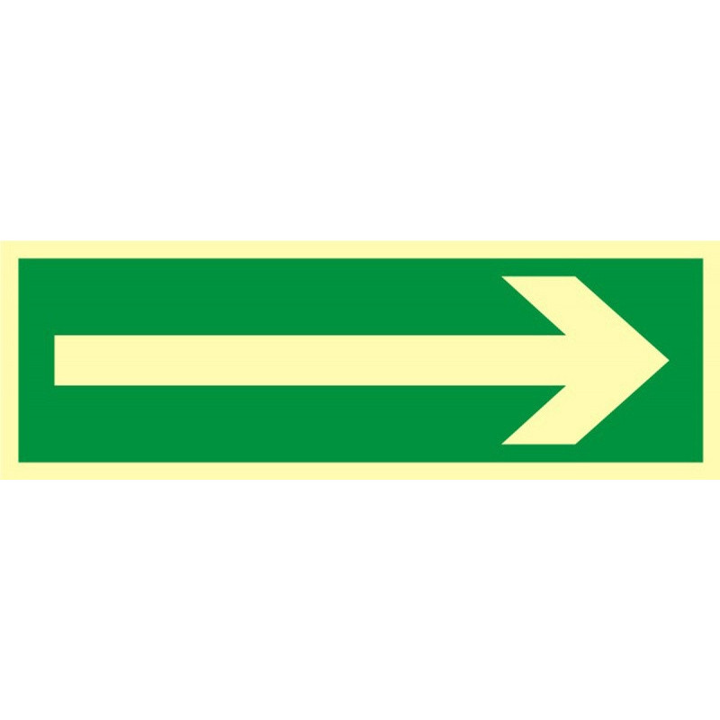 Znak TDC, Kierunek drogi ewakuacyjnej