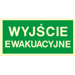 Znak TDC, Wyjście ewakuacyjne