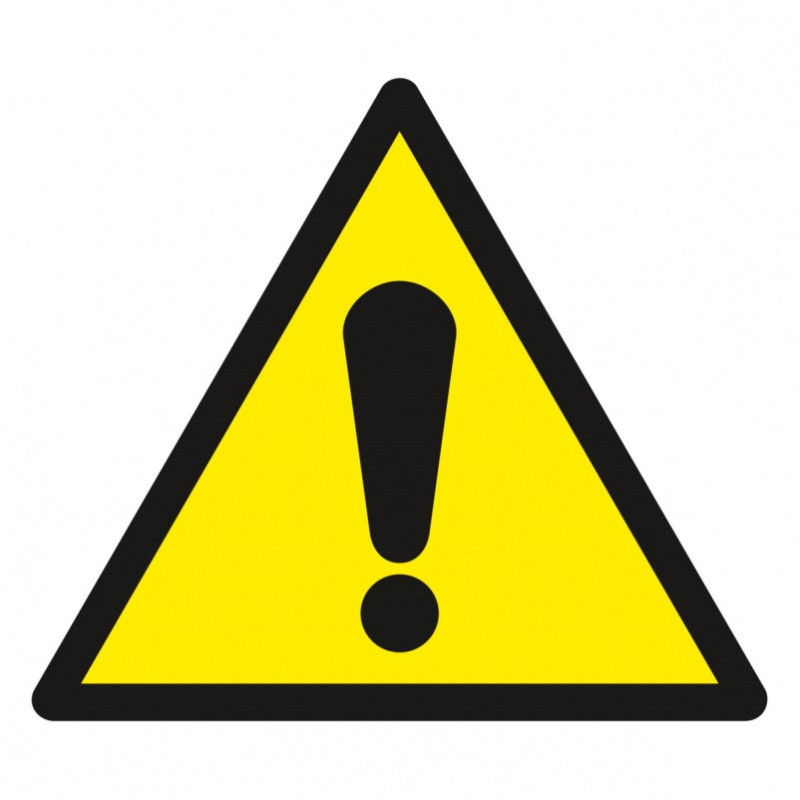 Znak TDC, Ogólny znak ostrzegawczy