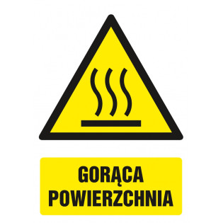 Znak TDC, Gorąca powierzchnia