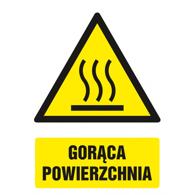 Znak TDC, Gorąca powierzchnia