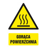 Znak TDC, Gorąca powierzchnia