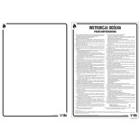 Znak TDC, Instrukcja ogólna przeciwpożarowa