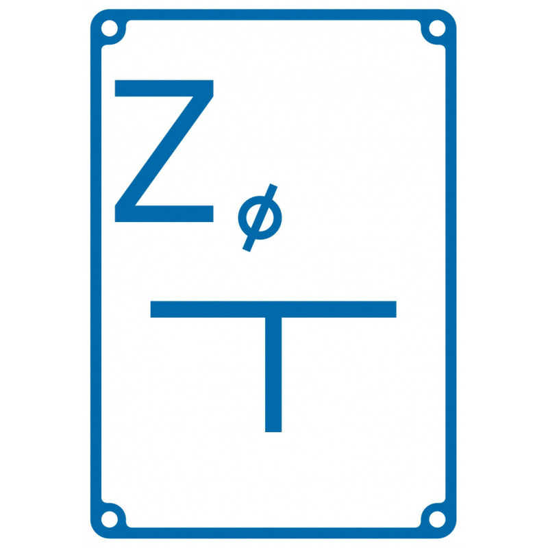 Znak TDC, Tablica orientacyjna dla zasuwy