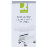 Platforma pod komputer stacjonarny Q-CONNECT, na kółkach, do 15 KG, stalowa