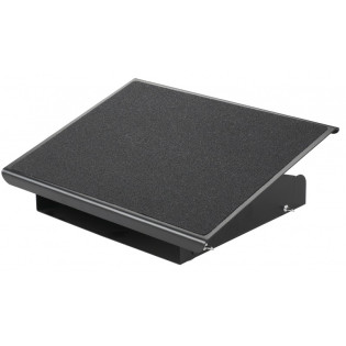 Metalowy podnóżek Q-CONNECT, 41,5x32,6cm, antypoślizgowy