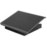 Metalowy podnóżek Q-CONNECT, 41,5x32,6cm, antypoślizgowy