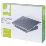 Metalowy podnóżek Q-CONNECT, 41,5x32,6cm, antypoślizgowy