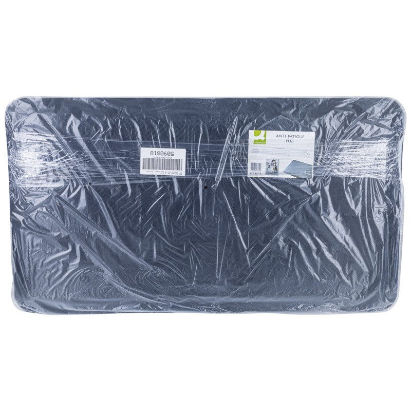 Mata antyzmęczeniowa Q-CONNECT, podłogowa, 90x50cm, antypoślizgowa, czarna