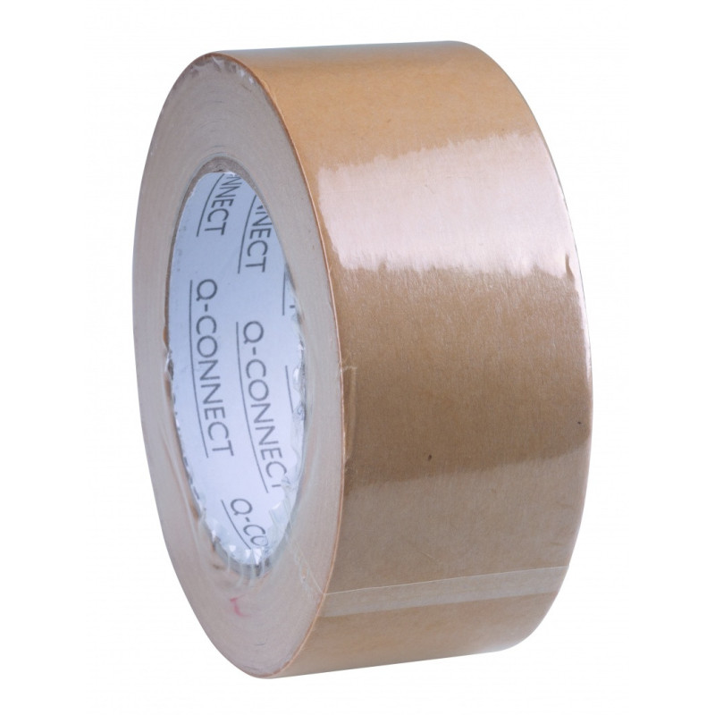Taśma papierowa Q-CONNECT KRAFT, 50mm, 50m, 130 mic