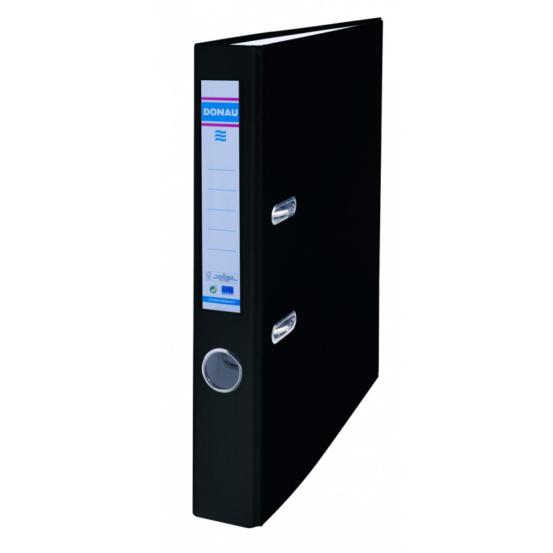 Segregator DONAU Master FSC, PP, A4/50mm, czarny