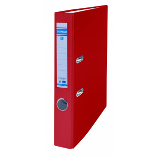 Segregator DONAU Master FSC, PP, A4/50mm, czerwony