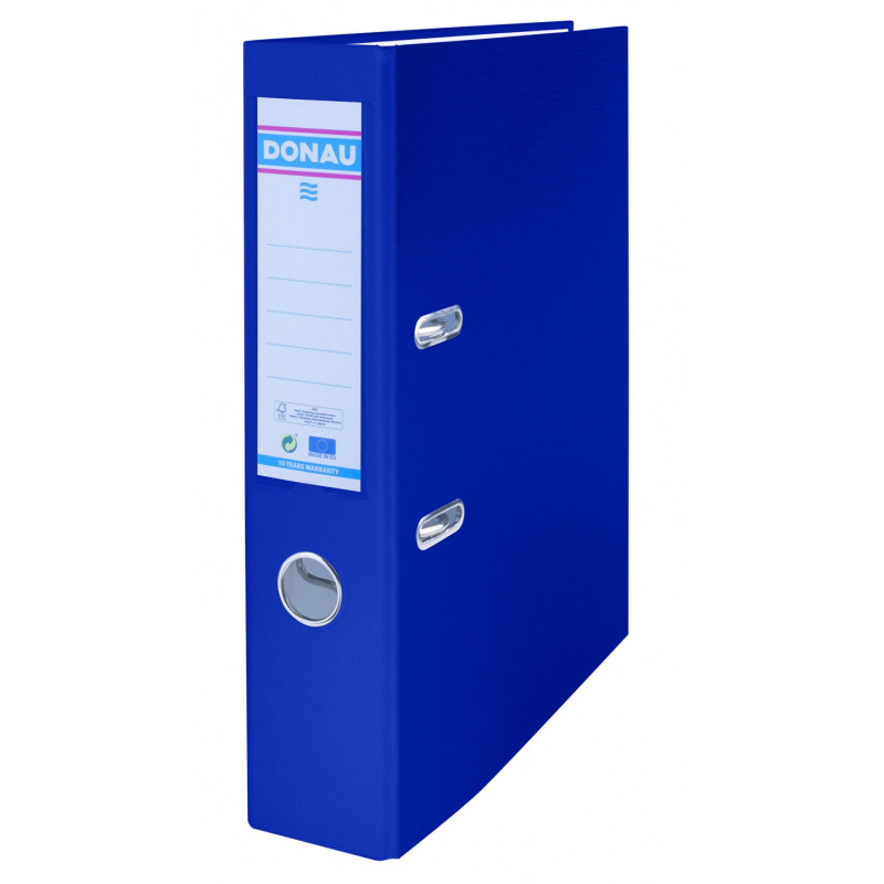 Segregator DONAU Master FSC, PP, A4/75mm, granatowy