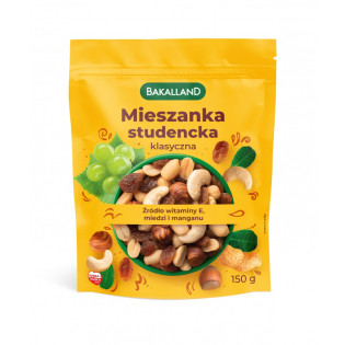 Mieszanka studencka BAKALLAND, 150g