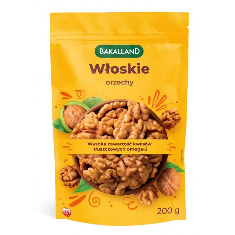 Orzechy włoskie, Bakalland, 200g