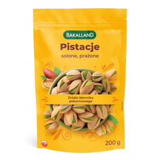 Pistacje prażone, Bakalland, 200g