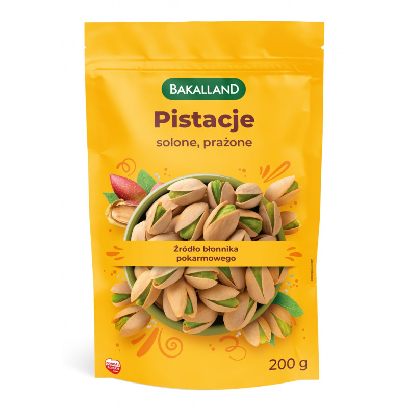 Pistacje prażone, Bakalland, 200g