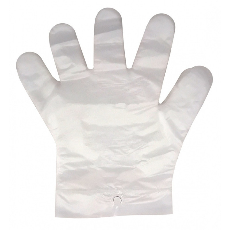 Rękawice foliowe STELLA, rozmiar uniwersalny M-L, 100x100 szt., bezbarwne