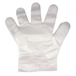 Rękawice foliowe STELLA, rozmiar uniwersalny M-L, 100x100 szt., bezbarwne