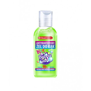 Antybakteryjny żel do rąk CLEAN HANDS, guma balonowa, 50 ml