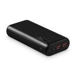 Powerbank MEDIARANGE, 20.000 mAh, 2xUSB-A + 1xUSB-C, czarny