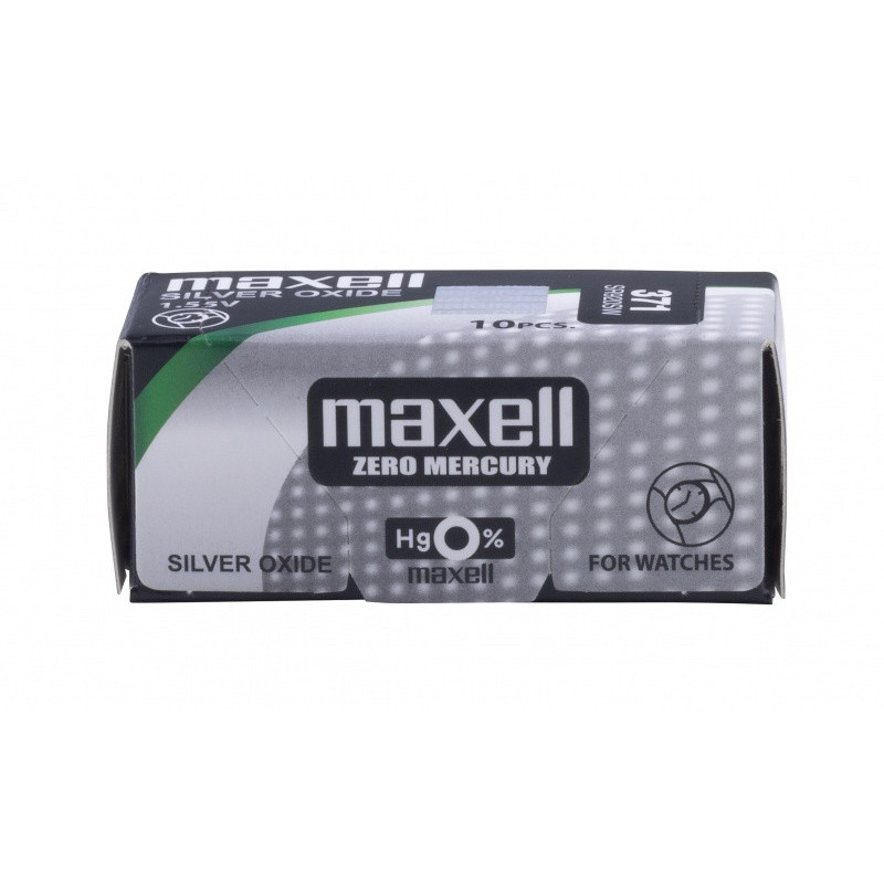 Bateria MAXELL srebrowa, zegarkowa, SR920SW (371), 10 szt.