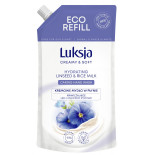 Kremowe mydło w płynie LUKSJA, len, zapas 400ml