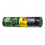 Worki na śmieci JAN NIEZBĘDNY, magnum flex, LDPE, 60l, 10 szt., czarne