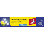 Woreczki do lodu JAN NIEZBĘDNY, pudełko 240 szt.