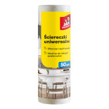 Ściereczki na rolce JAN NIEZBĘDNY, 50 szt., białe