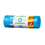 Worki do segregacji JAN NIEZBĘDNY, 35l, 20 szt., niebieskie