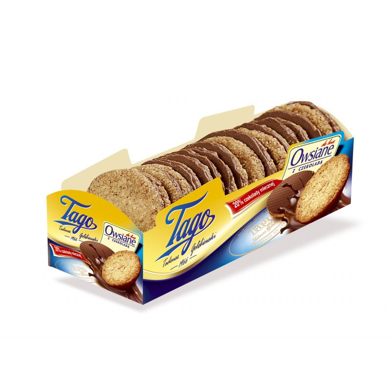 Ciastka owsiane DE LUX TAGO, 210g