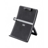 Uchwyt na dokumenty Q-CONNECT A4, z linijką, regulowana prowadnica